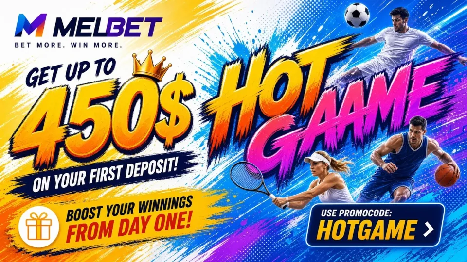 Melbet registration, how to sign up, enter the HOTGAME promo code and claim the first-deposit offer
